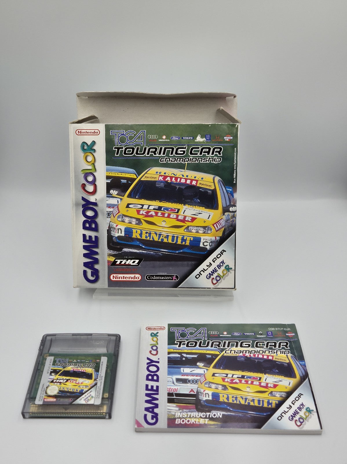 Nintendo Game Boy Color TOCA Touring Car Championship mit OVP und Anleitung EUR