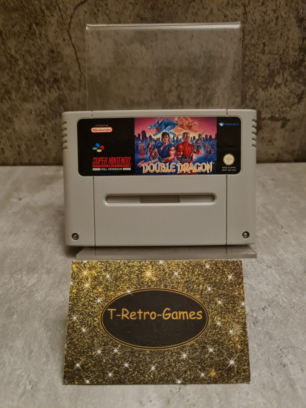 SNES Super Nintendo Super Double Dragon Modul FRG - T-Retro-Games 