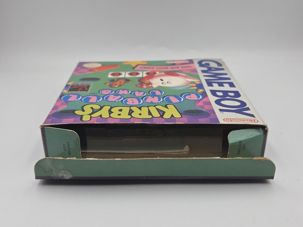 Nintendo Game Boy Classic Spiel Kirby's Pinball Land mit OVP und Anleitung USA