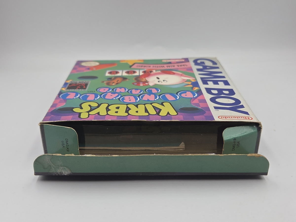 Nintendo Game Boy Classic Spiel Kirby's Pinball Land mit OVP und Anleitung USA