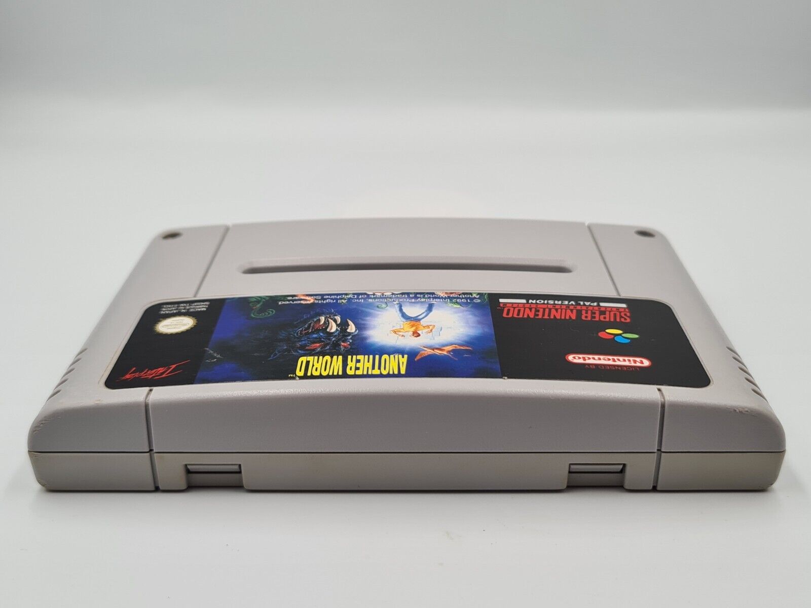 SNES Super Nintendo Another World Modul FRG - T-Retro-Games 