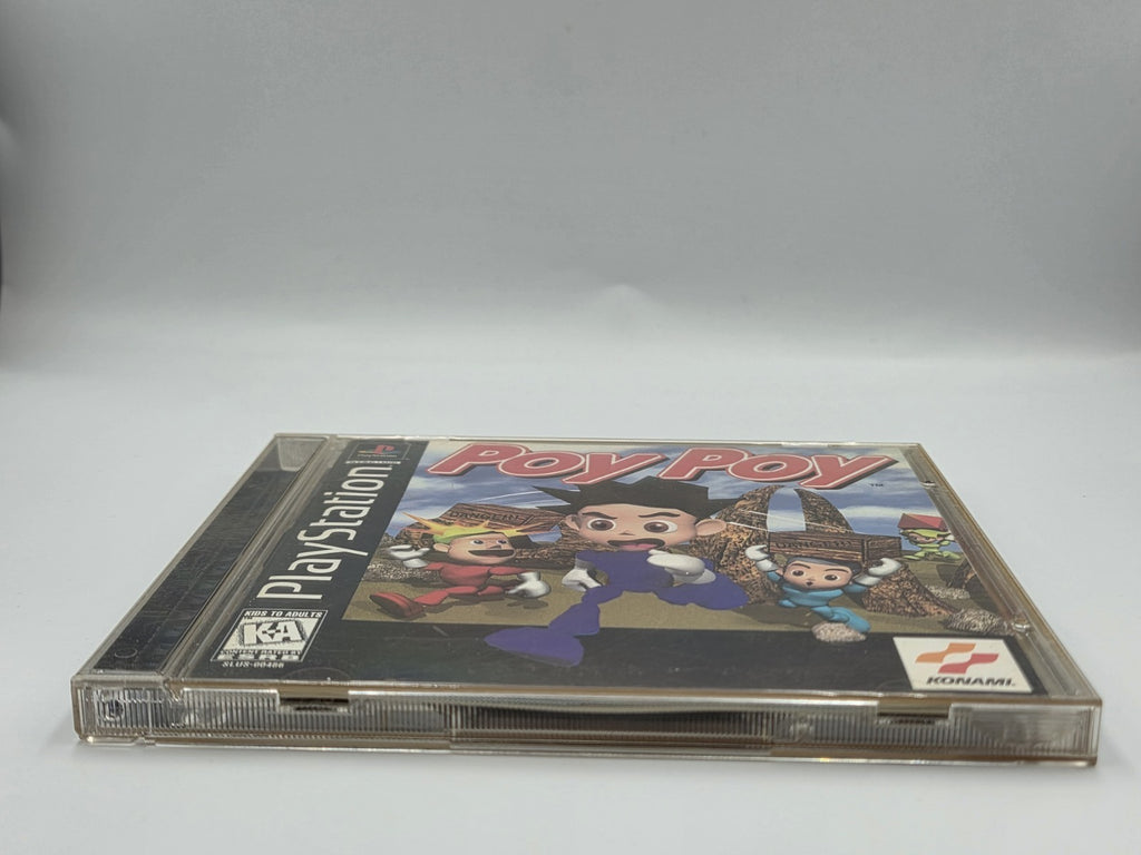 PS1 Playstation 1 Poy Poy mit OVP und Anleitung NTSC-USA - T-Retro-Games 