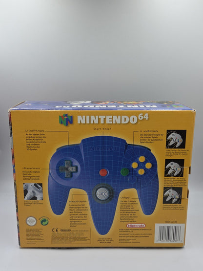 N64 Nintendo 64 Controller Joystick Blau Blue OVP EUR