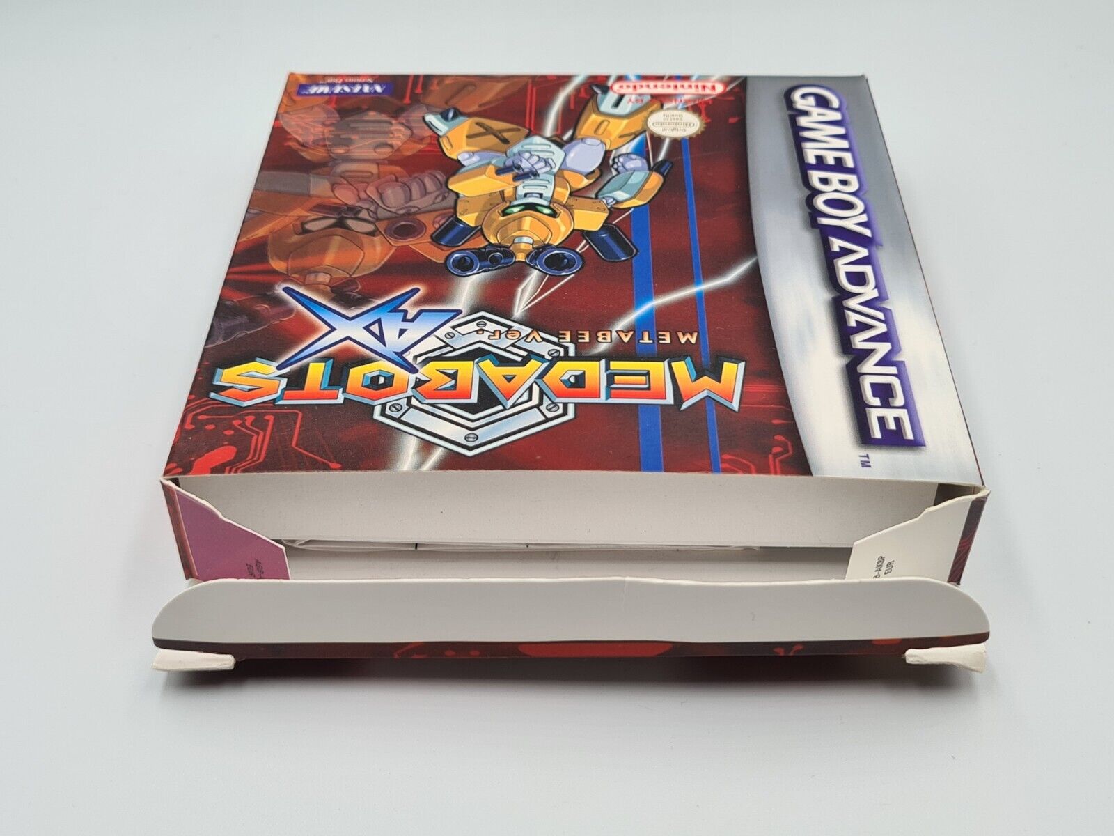Nintendo Game Boy Advance Medabots Metabee Ver. AX mit OVP und Anleitung EUR - T-Retro-Games 