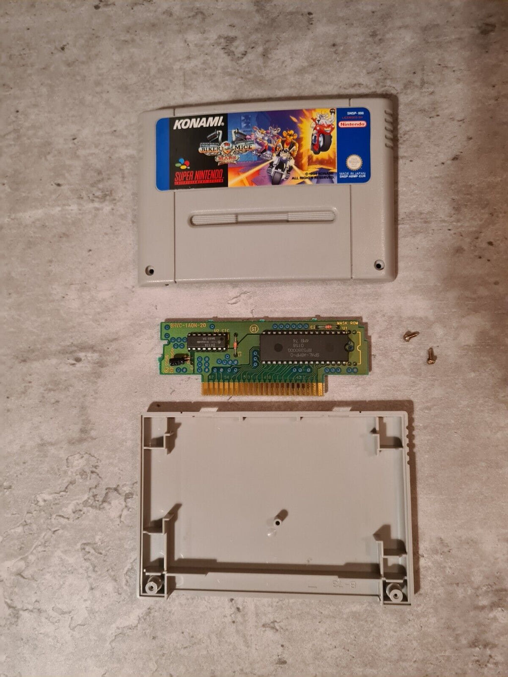 SNES Super Nintendo Biker Mice from Mars Modul EUR - T-Retro-Games 