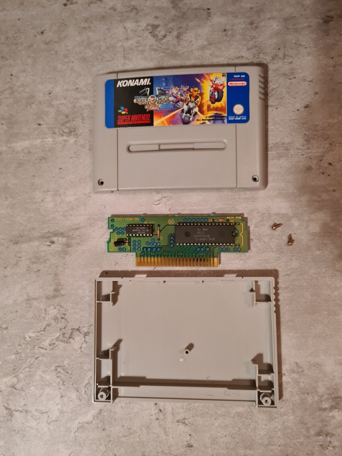 SNES Super Nintendo Biker Mice from Mars Modul EUR - T-Retro-Games 