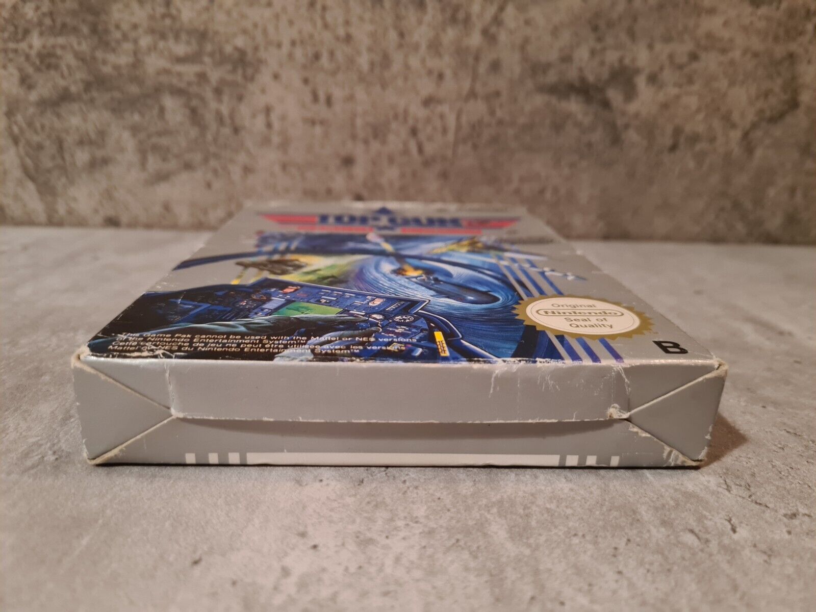 NES Top Gun The Second Mission mit OVP und Anleitung FRA - T-Retro-Games 