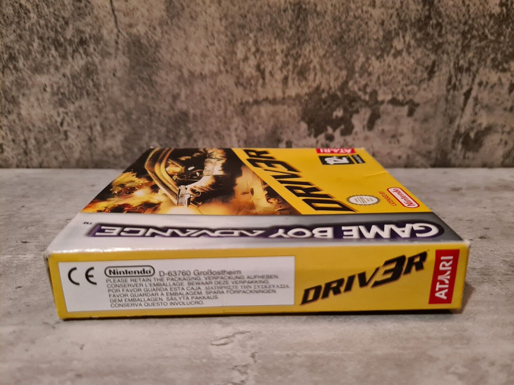 Nintendo Gameboy Advance Driv3r mit OVP und Anleitung EUR - T-Retro-Games 