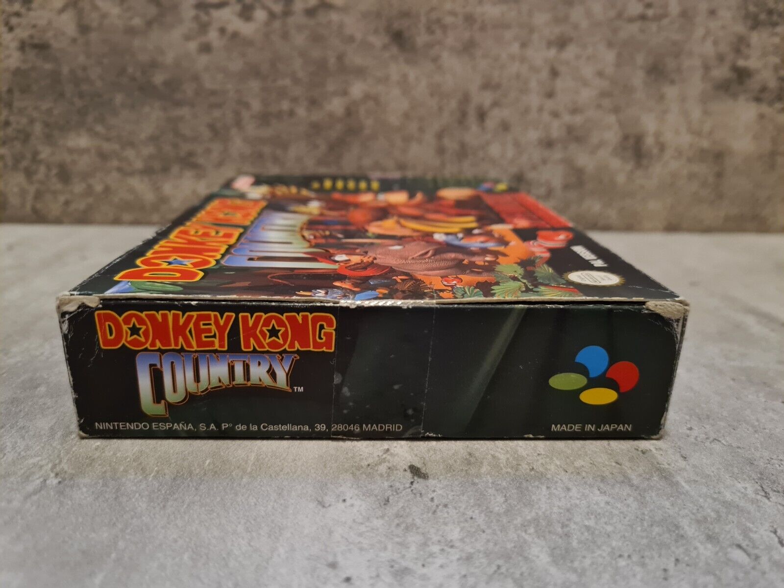 SNES Super Nintendo Donkey Kong Country mit OVP und Anleitung ESP - T-Retro-Games 