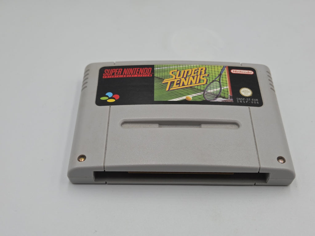 SNES Super Nintendo Spiel Super Tennis mit OVP und Anleitung NOE