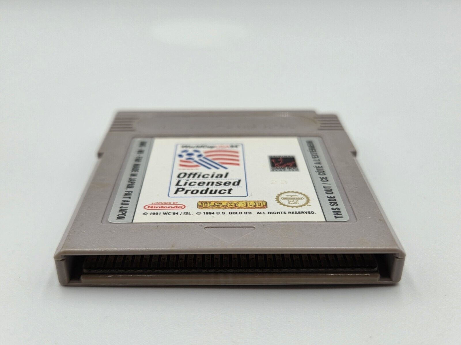 Nintendo Game Boy Classic Spiel World Cup USA 94 Modul FAH - T-Retro-Games 