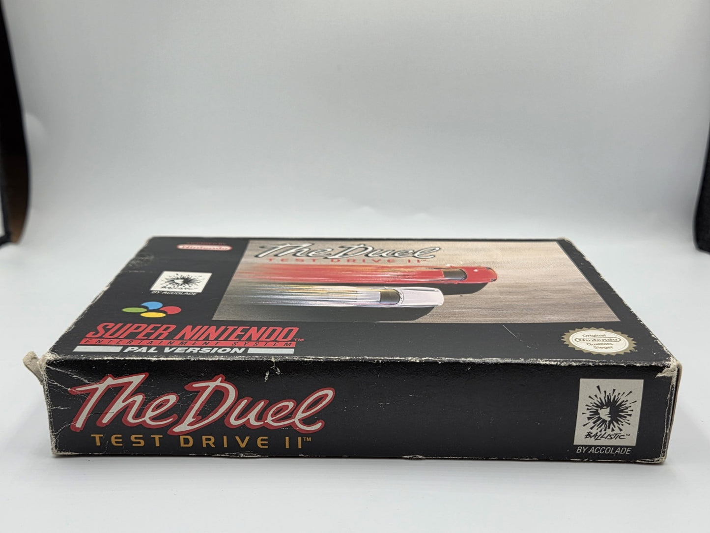 SNES Super Nintendo The Duel Test Drive II mit OVP und Anleitung NOE