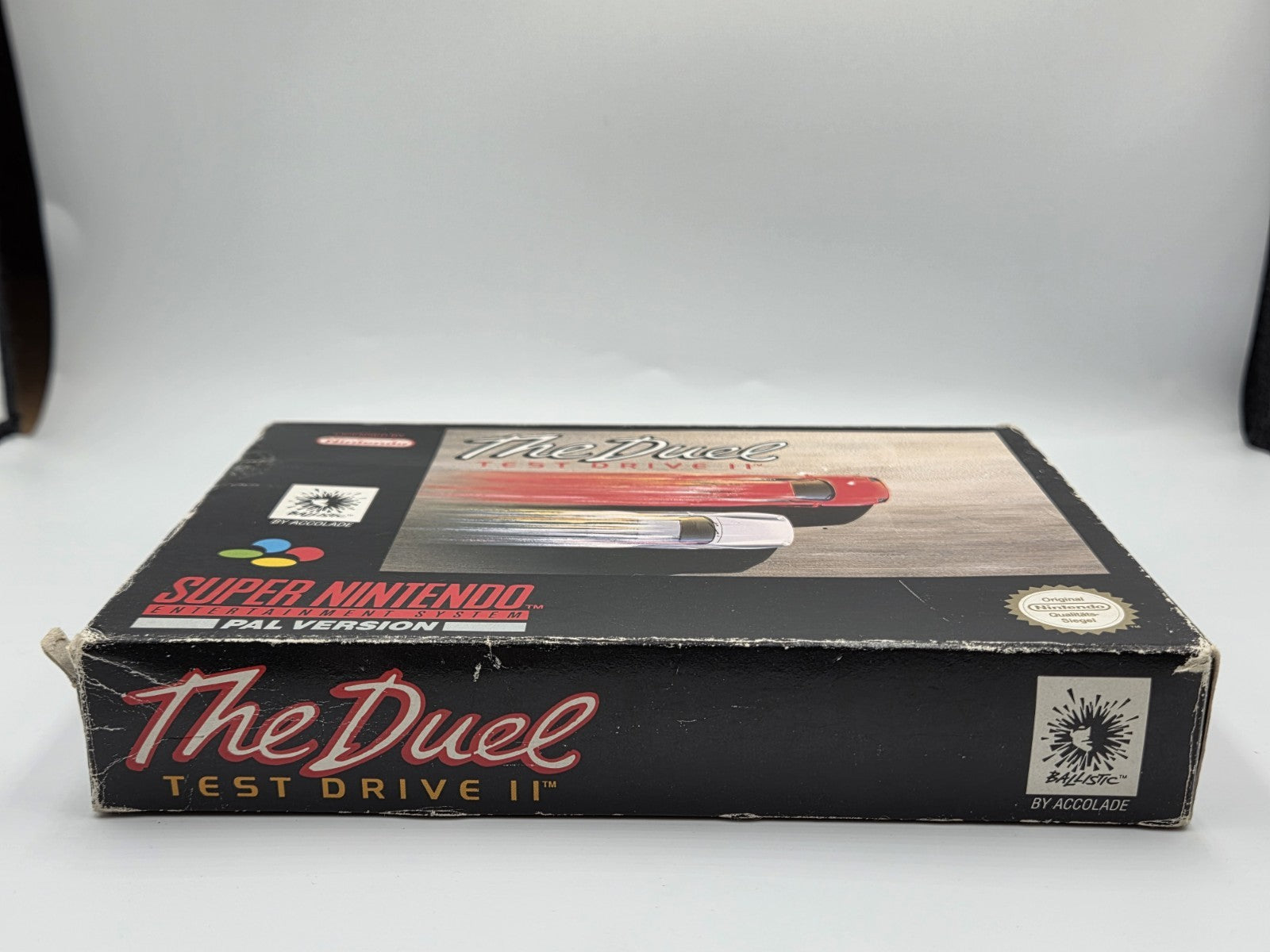 SNES Super Nintendo The Duel Test Drive II mit OVP und Anleitung NOE