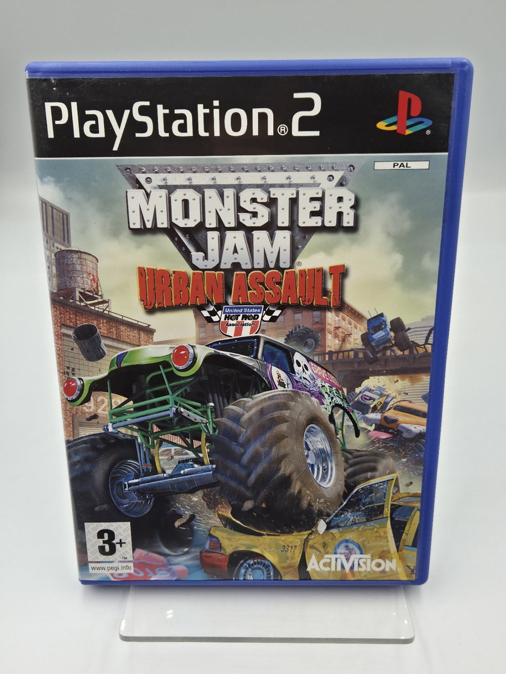 PS2 Playstation 2 Spiel Monster Jam Urban Assault mit OVP und Anleitung Englisch