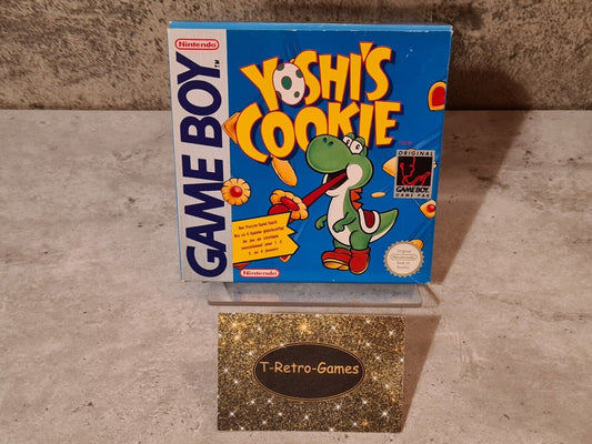 Nintendo Game Boy Classic Spiel Yoshi's Cookie mit OVP und Anleitung FRG - T-Retro-Games 