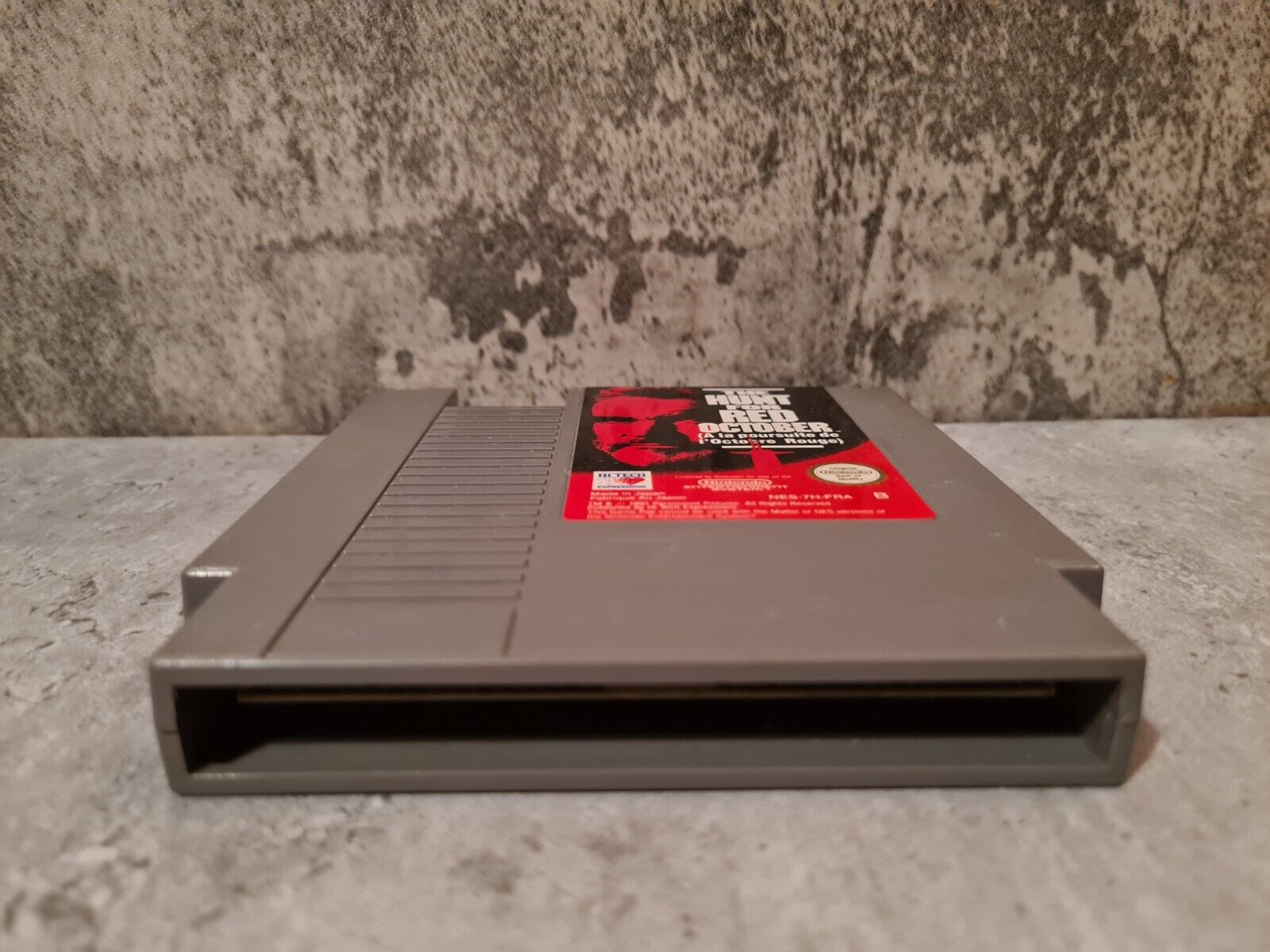 Nintendo NES Spiel The Hunt For Red October Modul FRA - T-Retro-Games 
