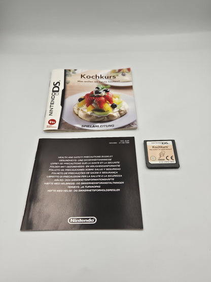 Nintendo DS Kochkurs mit OVP und Anleitung NOE