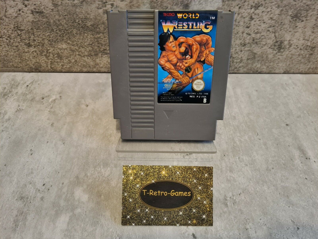 Nintendo NES Tecmo World Wrestling Modul FRA - T-Retro-Games 