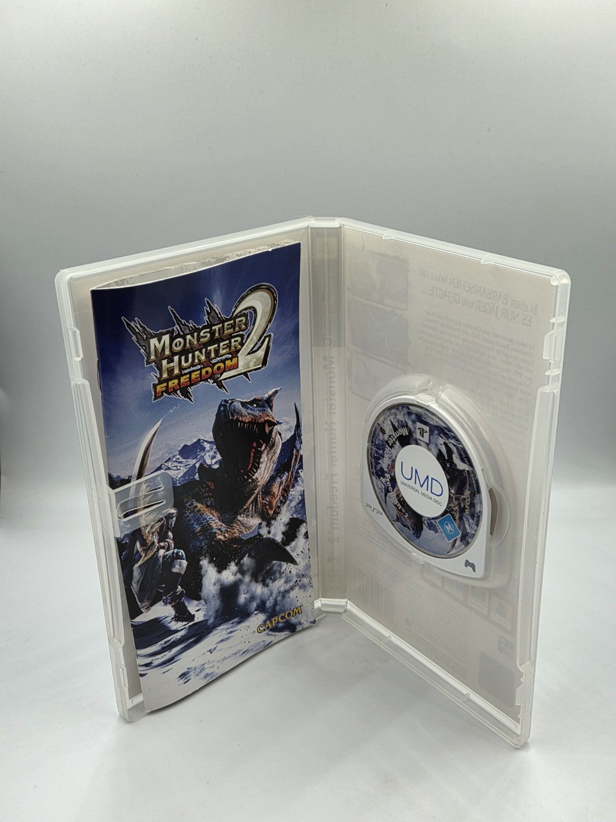 Sony PSP Spiel Monster Hunter Freedom 2 mit OVP und Anleitung Deutsch