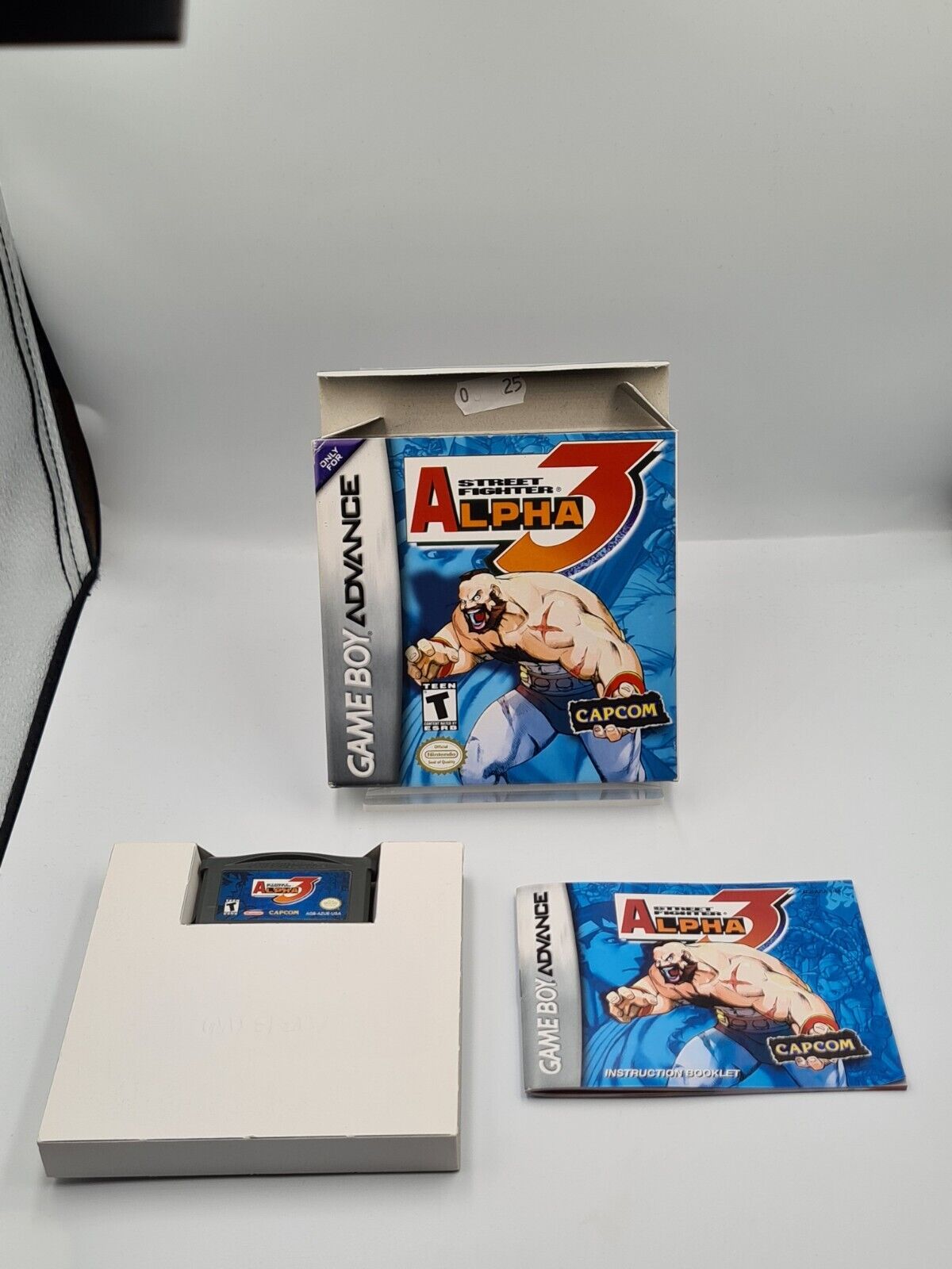 Nintendo Game Boy Advance Street Fighter Alpha 3 mit OVP und Anleitung USA - T-Retro-Games 