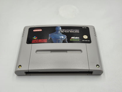 SNES Super Nintendo Rise of The Robots mit OVP und Anleitung EUR