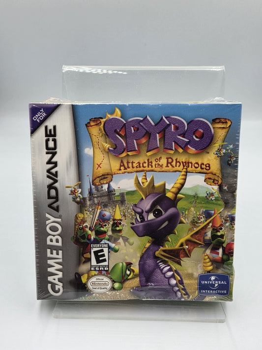 Nintendo Game Boy Advance Spyro Attack of The Rhynocs USA Sealed  Neu New