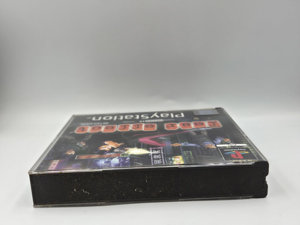 PS1 Playstation 1 Spiel Fear Effect mit OVP und Anleitung Deutsch 4 Discs