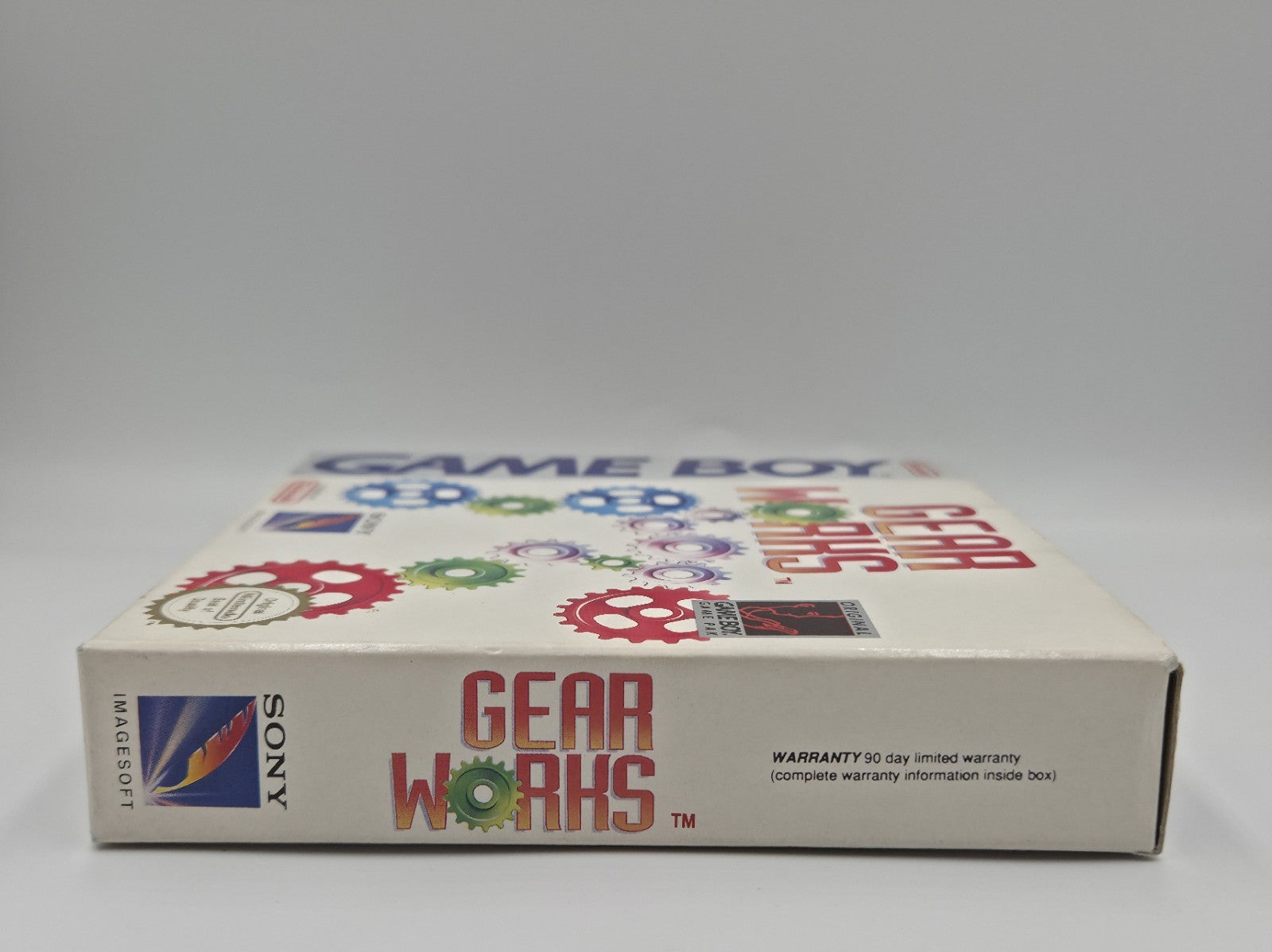 Nintendo Game Boy Classic Spiel Gear Works mit OVP und Anleitung UKV