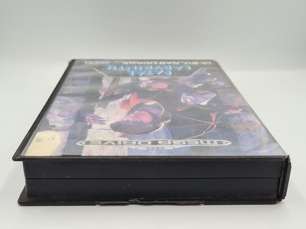 Sega Mega Drive Spiel Fatal Labyrinth mit OVP und Anleitung Multilingual - T-Retro-Games 