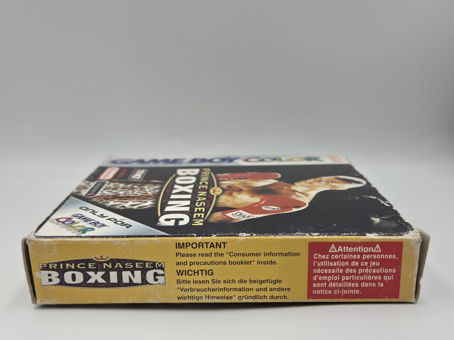 Nintendo Game Boy Color Prince Naseem Boxing mit OVP und Anleitung EUR