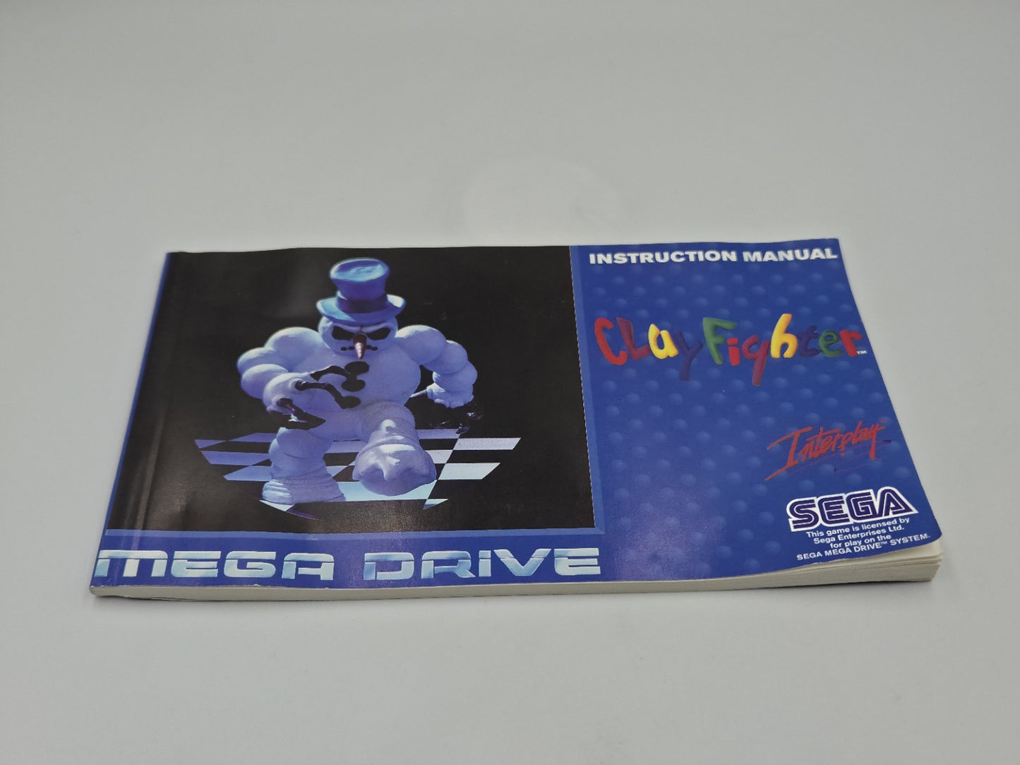 Sega Mega Drive Spiel Clay Fighter mit OVP und Anleitung Multi Language 