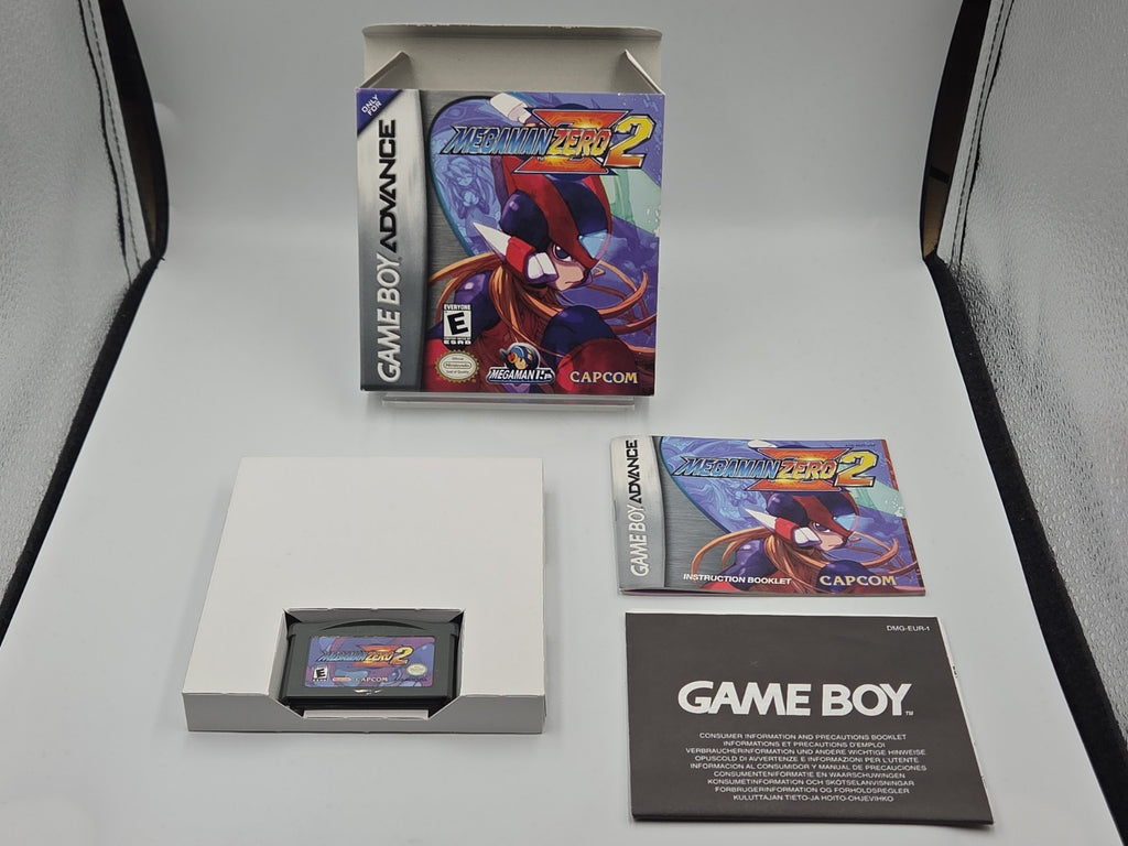 Nintendo Game Boy Advance Spiel Mega Man Zero 2 mit OVP und Anleitung USA