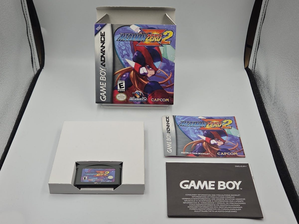 Nintendo Game Boy Advance Spiel Mega Man Zero 2 mit OVP und Anleitung USA