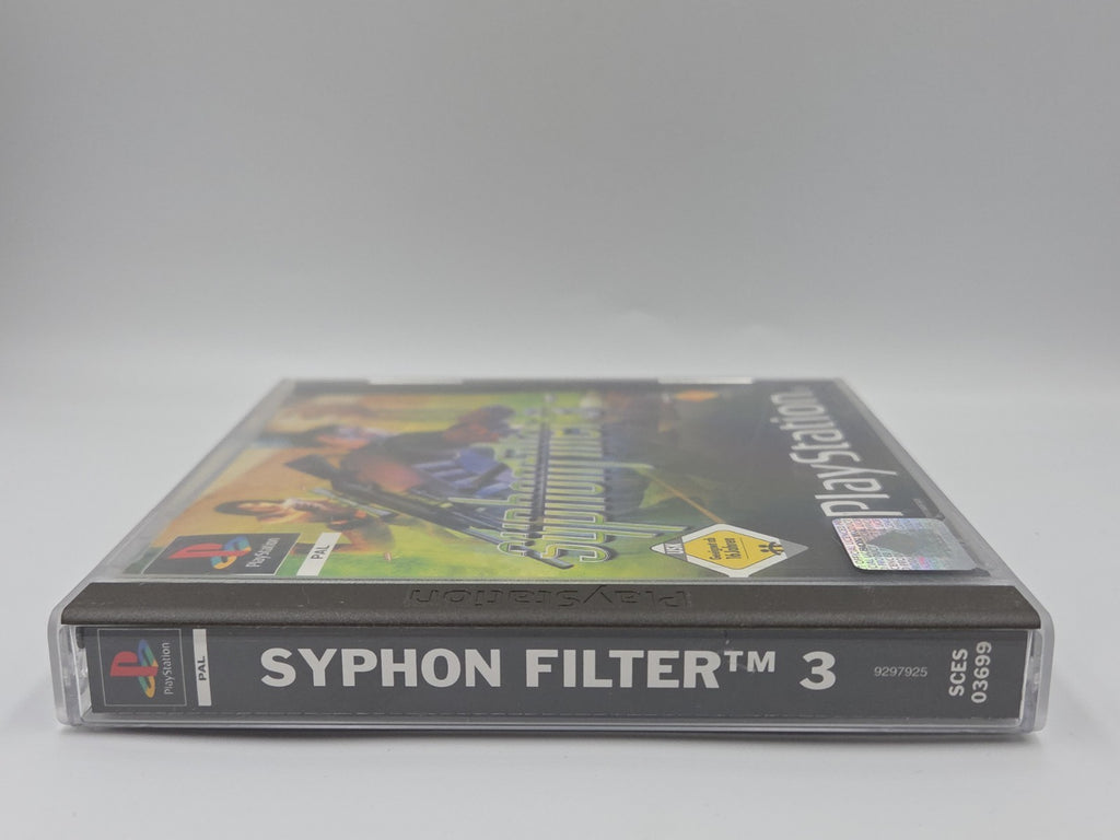 PS1 Playstation 1 Spiel Syphon Filter 3 mit OVP und Anleitung Deutsch