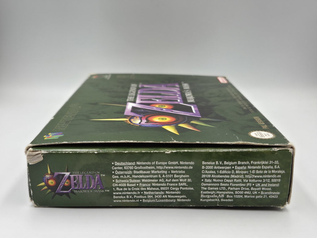 N64 The Legend of Zelda Majora's Mask EUR Leer OVP Empty Box Only