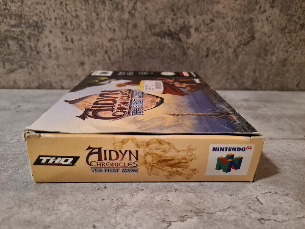 N64 Nintendo 64 Aidyn Chronicles The First Mage mit OVP und Anleitung EUR - T-Retro-Games 