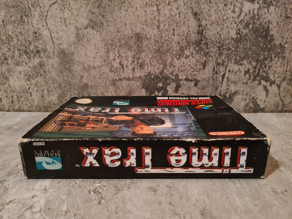 SNES Super Nintendo Time Trax mit OVP und Anleitung UKV - T-Retro-Games 