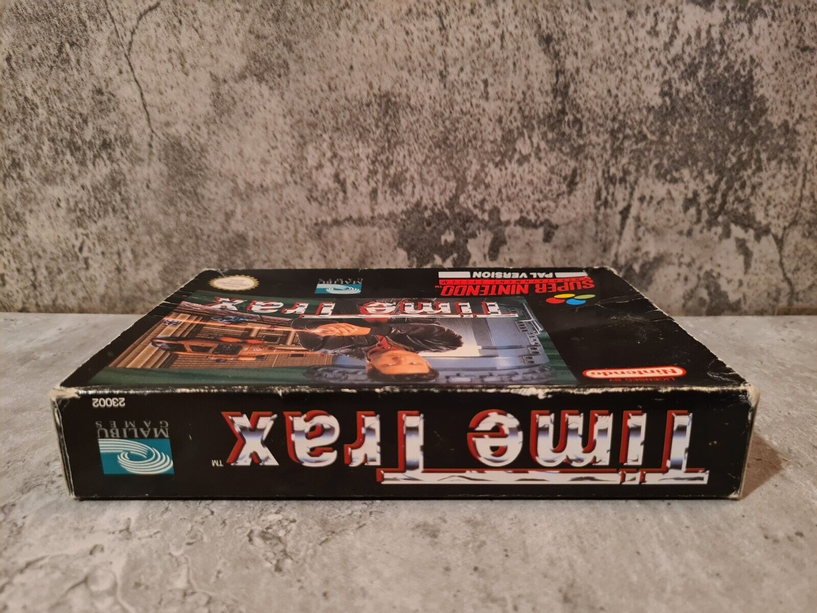 SNES Super Nintendo Time Trax mit OVP und Anleitung UKV - T-Retro-Games 