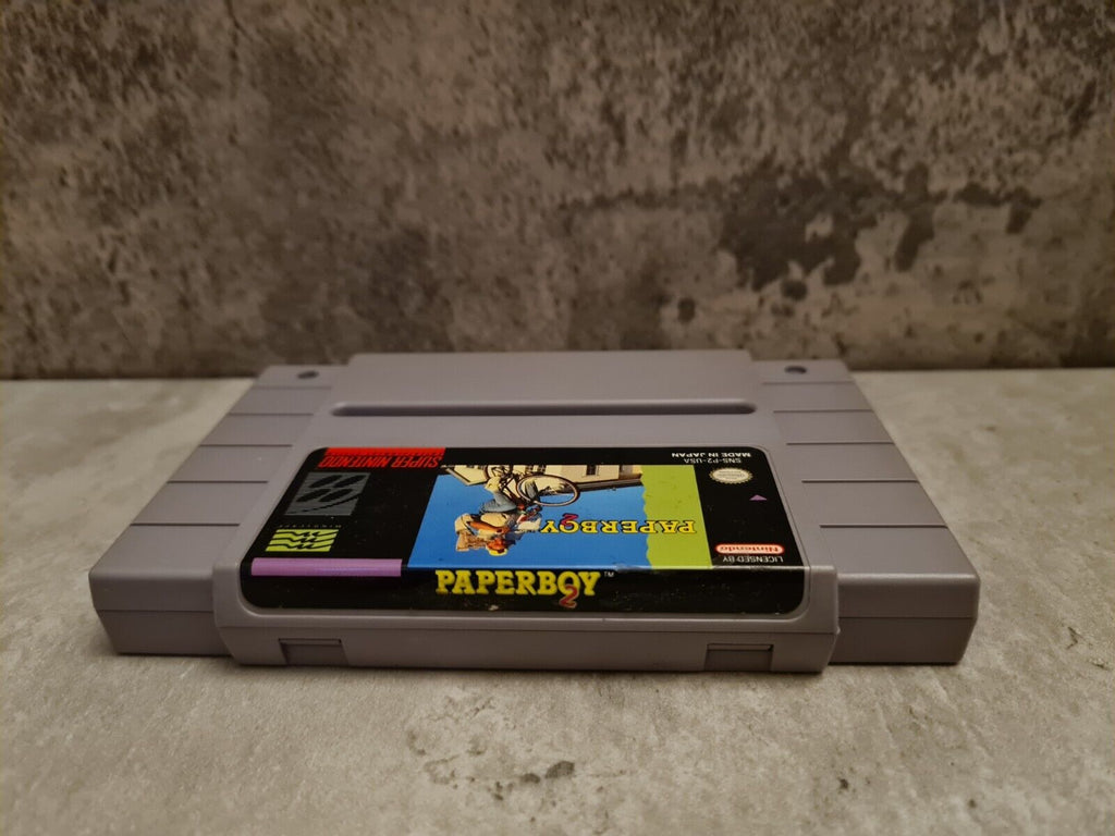 SNES Super Nintendo Paperboy 2 NTSC USA Modul - T-Retro-Games 