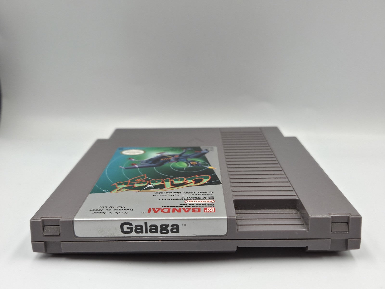 Nintendo NES Spiel Galaga Modul EEC