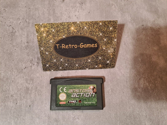 Nintendo Gameboy Advance Anstoss Action Modul EUR - T-Retro-Games 