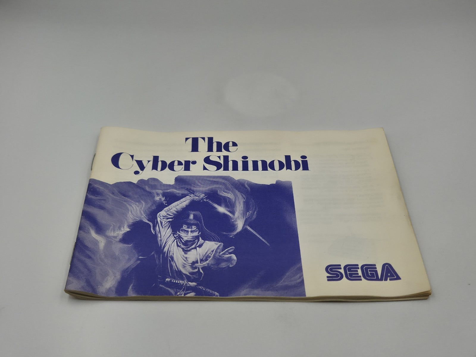 Sega Master System The Cyber Shinobi mit OVP und Anleitung Multi Language 