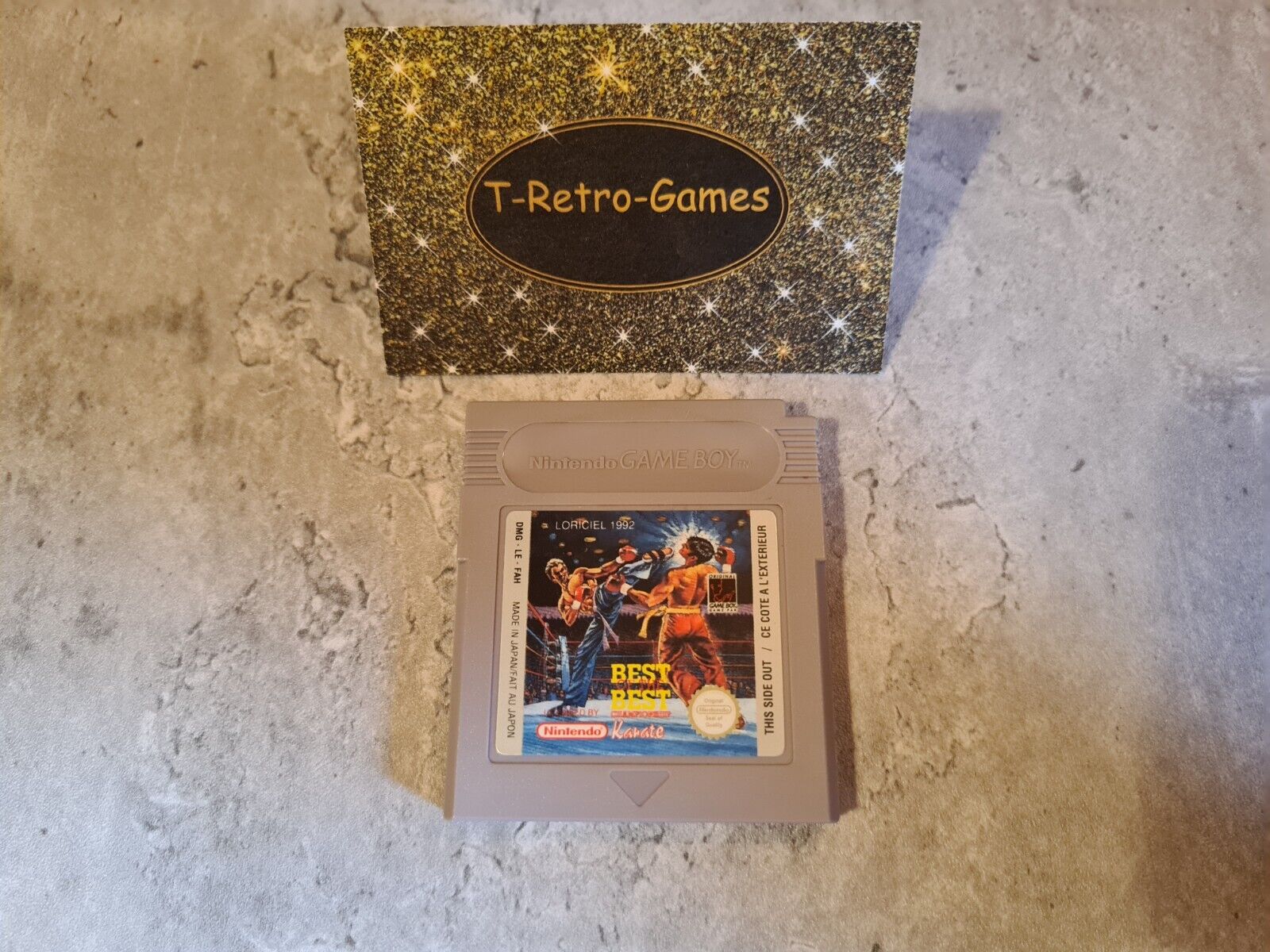 Nintendo Gameboy Classic Spiel Best of The Best Championship Karate Modul FAH - T-Retro-Games 