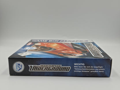 Nintendo Game Boy Advance Need For Speed Underground mit OVP und Anleitung NOE