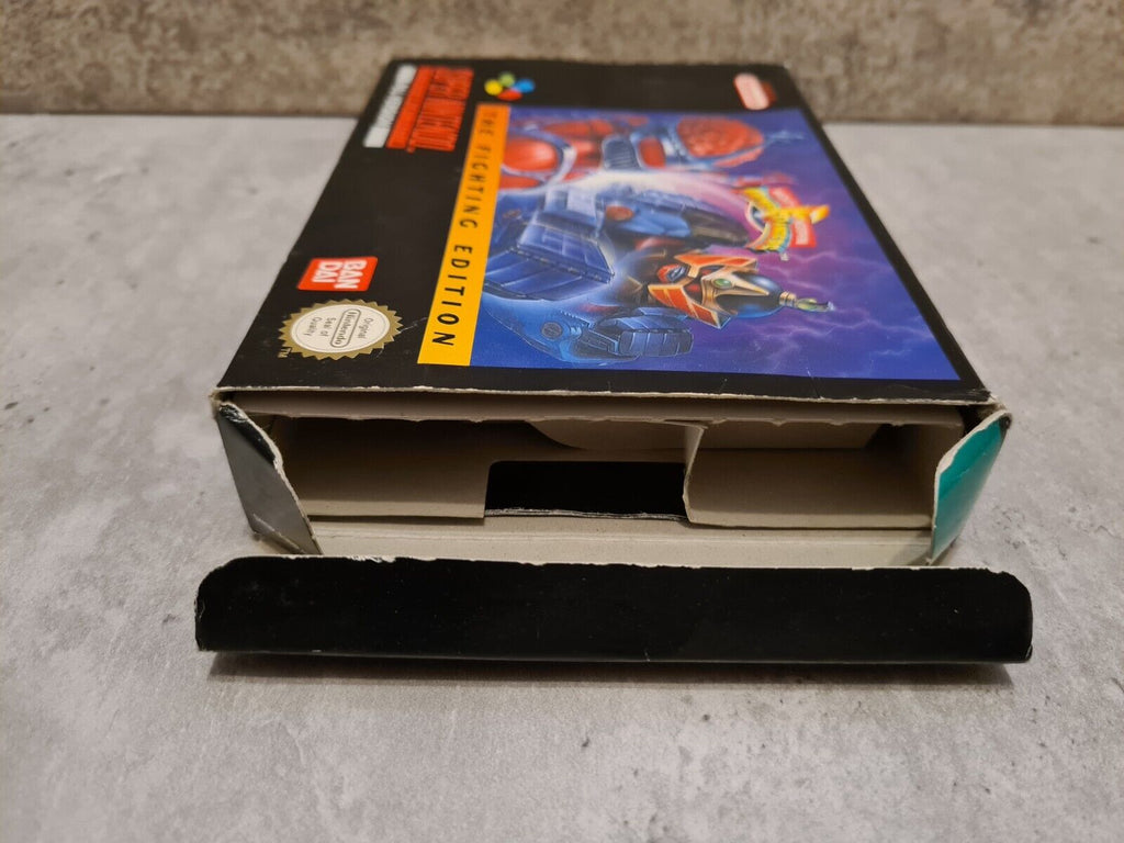 SNES Super Nintendo Power Rangers The Fighting Edition mit OVP und Anleitung UKV - T-Retro-Games 
