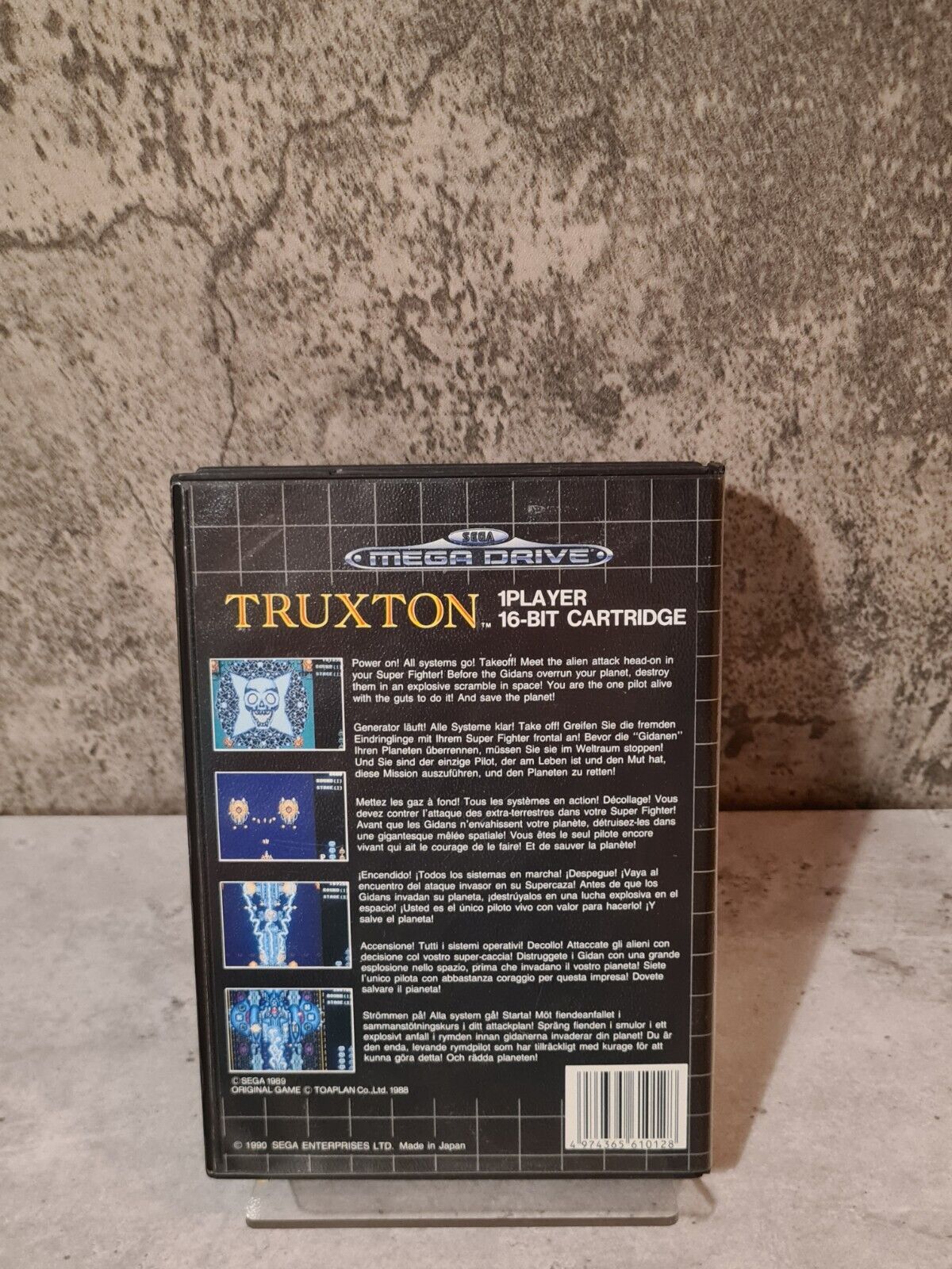 Sega Mega Drive Spiel Truxton mit OVP und Anleitung Multi Language - T-Retro-Games 