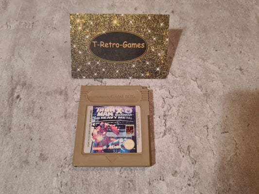 Nintendo Gameboy Classic Spiel Iron Man X-O Manowar Modul EUR - T-Retro-Games 