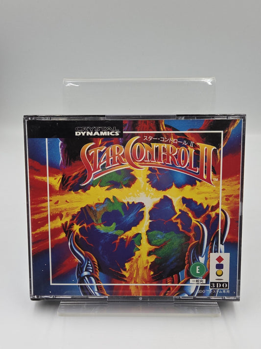 3DO Spiel Star Control II mit OVP und Anleitung Japan 2 Discs