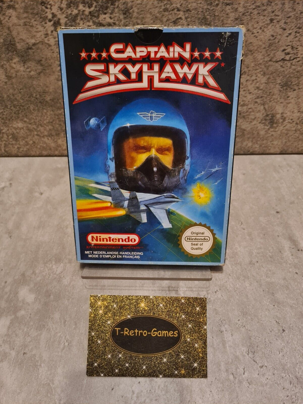 NES Captain Skyhawk mit OVP und Anleitung FAH - T-Retro-Games 