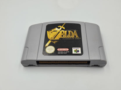 N64 Nintendo 64 The Legend of Zelda Ocarina of Time mit OVP und Anleitung NOE